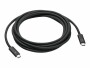 Apple Thunderbolt 4 Pro Kabel 3 m, Schwarz, Kabeltyp