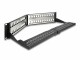 Image 2 DeLock Patchpanel 48 Port Keystone, 19" Rack mit