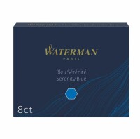 WATERMANN WATERMAN Tintenpatronen Standard S0110860 blau 8 Stück