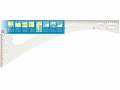 Prym Lineal für Schneider, 60 cm und 24 cm