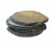 Bild 0 CLIMAQUA Kerzenhalter Zen rund 1 Stück, rostig, Detailfarbe: Grau