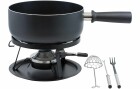 Kadastar Käsefondue-Set Royal 22 Teile, Schwarz, Anzahl Personen