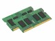 Kingston SO-DDR3L-RAM ValueRAM 1600 MHz 2x 4 GB, Arbeitsspeicher
