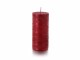 balthasar Zylinderkerze Rustico 15 x 7 cm, Rot, Eigenschaften