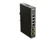 D-Link Rail Switch DIS-100G-6S 6 Port, SFP Anschlüsse: 2