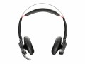 2-Power Poly Voyager Focus UC B825 - Headset - On-Ear