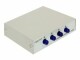 DeLock LAN-Switchbox RJ-45 4 Port, 100Mbps, Anzahl Eingänge: 4