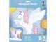 URSUS Moosgummi-Set Glitter Pegasus, Mehrfarbig, Selbstklebend