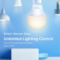 TP-Link Leuchtmittel LED E27 2-Pack Tapo L510E(2-pack) Wifi