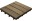 Bild 0 Florco Balkon-& Terrassenplatten Esche, 4 Latten 30 x 30