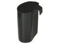 Büromaterial Recyclingbehälter 1.5 l, Schwarz, Material: Kunststoff