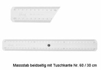 AKRYLA Massstab 30cm 60/30 Acryl, Kein Rückgaberecht, Aktueller