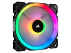 Corsair PC-Lüfter iCUE LL120 RGB Schwarz, Beleuchtung: Ja