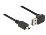 DeLock USB2.0-Easy Kabel, A-MiniB, 50cm, SW,