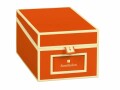 Semikolon Visitenkartenbox orange 10.5x18x8.3cm bis zu 480