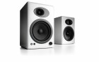 audioengine Regallautsprecher Paar A5+ Weiss, Detailfarbe: Weiss