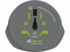 Q2Power Country-Reiseadapter World-EU, Anzahl Pole: 2, USB