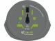 Q2Power Country-Reiseadapter World-EU, Anzahl Pole: 2, USB