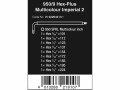 Wera Winkelschlüssel-Set 950/9 Hex-Plus Multicolour Imperial