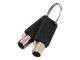 DICOTA Ultra Slim V2 - Cable lock master key - black (pack of 2