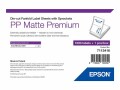 Epson PP Matte Label 203x152mm 500 Etiketten, Die-Cut Fanfold
