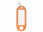 WEDO Schlüsselanhänger 18 mm mit Ring, Orange, 100 Stück