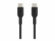 Image 9 BELKIN USB-C/USB-C CABLE PVC 1M BLACK  NMS