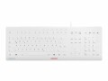 Cherry STREAM PROTECT - Keyboard - Corded - AZERTY