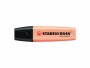 STABILO Textmarker Boss Pastell Pfirsich, Set: Nein