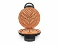 Trisa Waffeleisen Retro Waffles Bronze/Schwarz, Leistung: 800 W