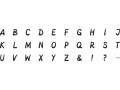 Heyda Stempelset Buchstaben, Motiv: Buchstaben, Detailfarbe