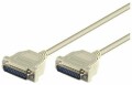 MicroConnect - Parallelkabel - DB-25 (M) zu DB-25 (M) - 2 m