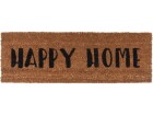 present time Fussmatte Happy Home Schwarz 75 cm x 26