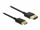 DeLock Kabel 4K 60Hz HDMI - Mini-HDMI (HDMI-C), 3
