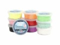 Creativ Company Modellier-Set Foam Clay Glitzer, Packungsgrösse: 10