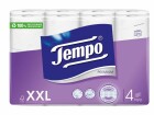 Tempo Toilettenpapier Premium XXL 24 Rollen, 4-lagig, Weiss