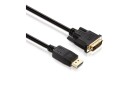 HDGear Kabel DisplayPort - DVI-D, 1 m, Kabeltyp: Anschlusskabel