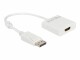 DeLock Adapter 4K Aktiv DisplayPort - HDMI-A, Kabeltyp: Adapter