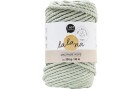 lalana Wolle Makramee Rope 5 mm, 330 g, Graugrün