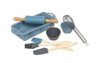 FURBER Backformen-Set für Kinder, 12-teilig, Blau/Grau