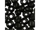 Creativ Company Rocailles-Perlen 8/0 Schwarz matt, Packungsgrösse: 1