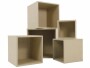 décopatch Papp-Schachtel Cube 5 Boxen, Form: Eckig
