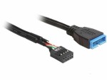 DeLock USB3.0 Pinheaderkabel 60 cm intern, Datenanschluss Seite