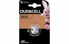 Duracell Knopfzelle Lithium CR2430 1 Stück, Batterietyp