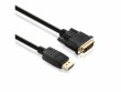 HDGear Kabel DisplayPort - DVI-D, 1 m, Kabeltyp: Anschlusskabel