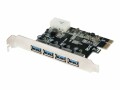 M-CAB - Adaptateur USB - PCIe 2.0 - USB 3.0 x 4