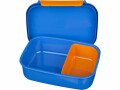 Scooli Lunchbox Hot Wheels Blau/Orange, Materialtyp: Kunststoff