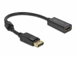 DeLock Adapter 4K Passiv DisplayPort - HDMI-A, Kabeltyp: Adapter