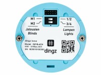 dingz dingz base Basisgerät für UP-Montage, Detailfarbe