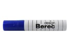 Berec Whiteboard-Marker 10 Stück, Blau, Oberfläche: Whiteboard